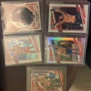 Panini donruss optic UFC card lot of 5